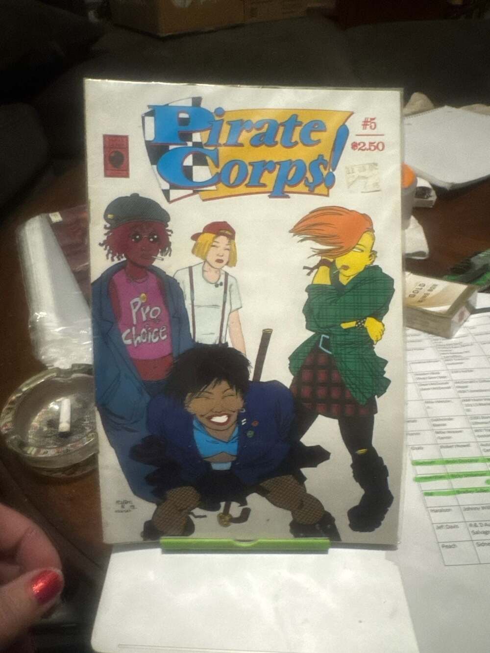 Pirate Corp$! Comic Book Lot of 3: Issue #5 and The Blunder Years #1 and #2 by E